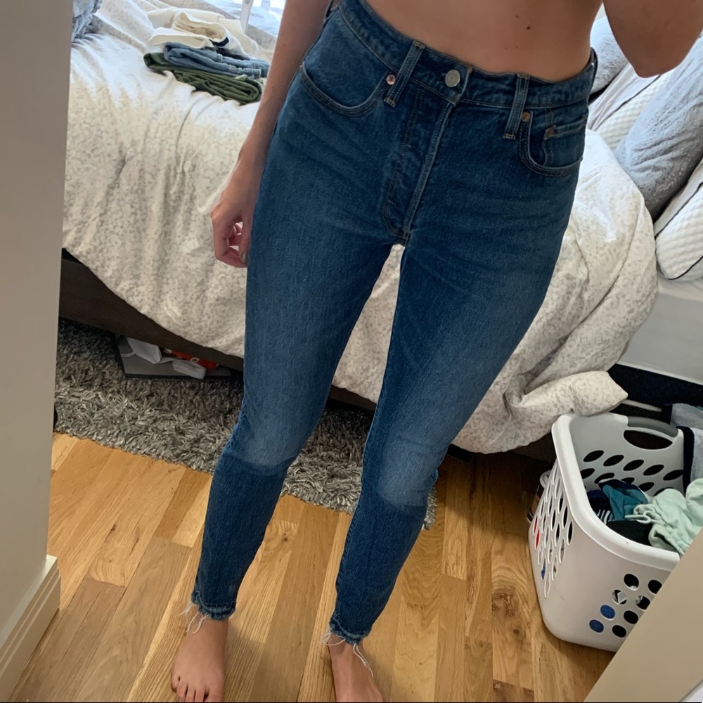 Levi’s 501 Skinny Jeans Moody Marble